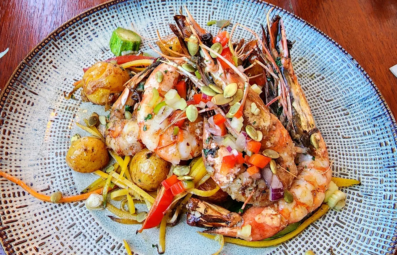 Plat niçois coloré au Saint Jean